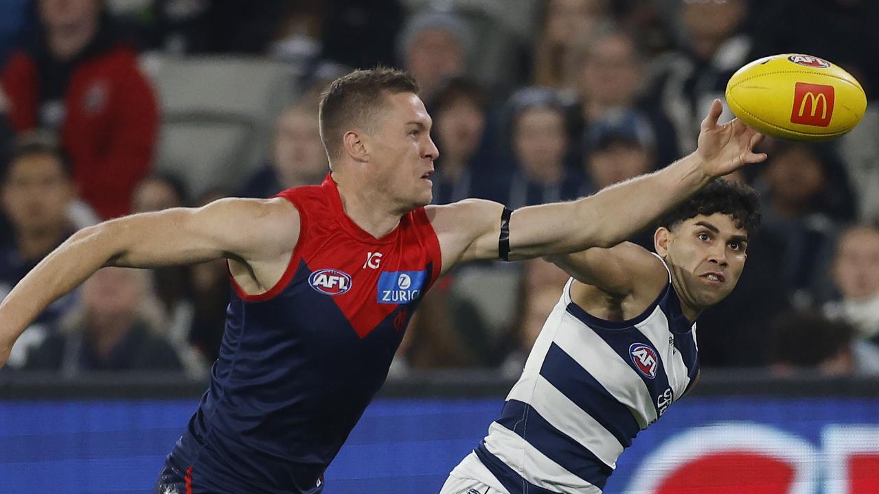 McDonald, who kicked 53 goals in 2018, said he expected to remain a defender for the rest of his AFL career. Picture: Michael Klein