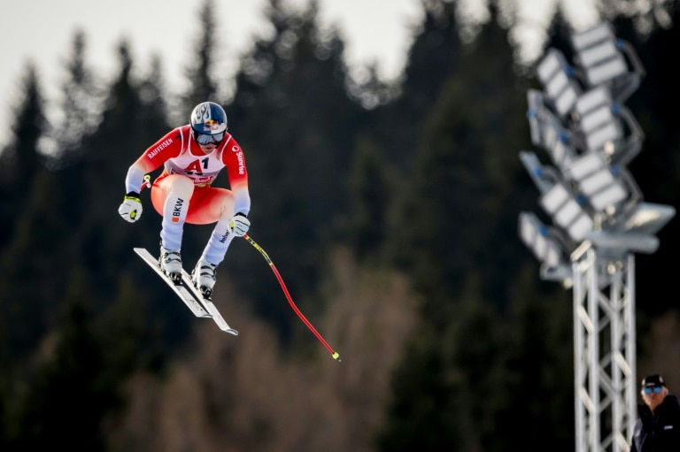 Von Allmen upstages rivals to win world downhill gold