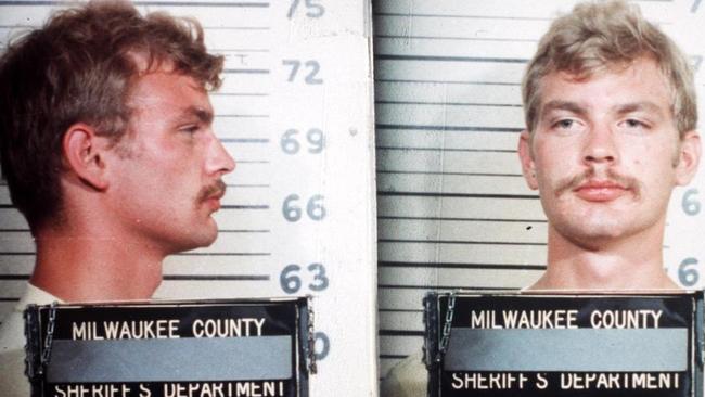 Milwaukee county sheriff's department 1982 mugshot of serial killer Jeffrey Dahmer. Picture: AP