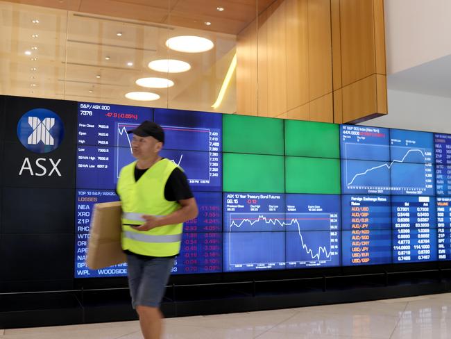 SYDNEY, AUSTRALIA - NewsWire Photos NOVEMBER 11, 2021: The ASX in Sydney.Picture: NCA NewsWire / Damian Shaw