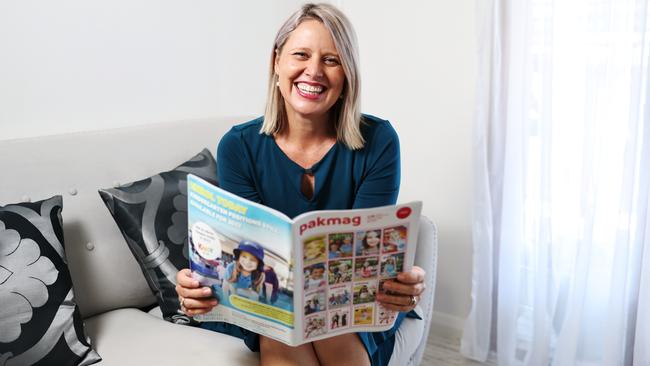 PakMag was created to help businesses build connection and trust with local families, the magazine covered a range of topics such as education, parenting and health. Picture: Brendan Radke