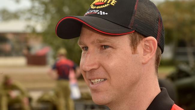 Supercars driver David Reynolds was fined $25,000 for his “Pussy Wagon” comment in 2015. Picture: Evan Morgan