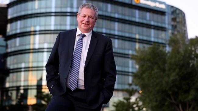 Former Bendigo and Adelaide Bank boss Mike Hirst is joining AMP’s board next week. Picture: David Geraghty / The Australian.