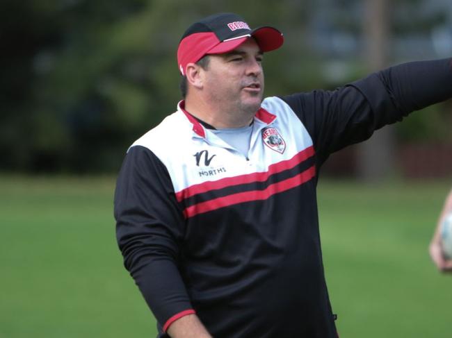 North Sydney Bears NSW Cup Coach Pat Weisner. Picture: Facebook