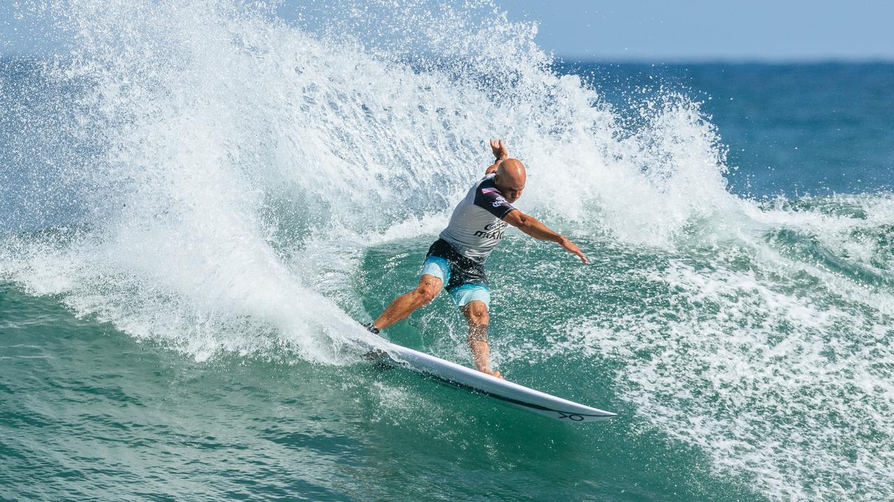 Kelly Slater of the United States. Photo by Tony Heff/World Surf League via Getty Images