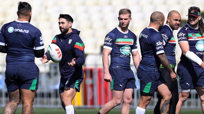 Shaun Johnson is the big watch for the Warriors. Picture: Fiona Goodall/Getty Images