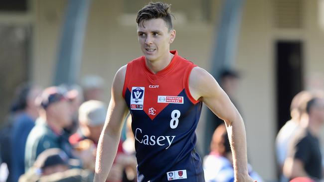 Jake Lever made his VFL return at the weekend. Picture: Lawrence Pinder