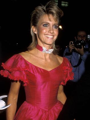 LOS ANGELES - FEBRUARY 23: Singer Olivia Newton-John attends the 23rd Annual Grammy Awards on February 23, 1983 at Shrine Auditorium in Los Angeles, California. (Photo by Ron Galella/WireImage)