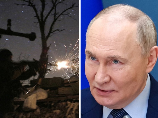 Vladimir Putin’s Foreign Intelligence Service has dished out startling accusations at a European nation over an alleged $1.4 billion care package for Ukraine.