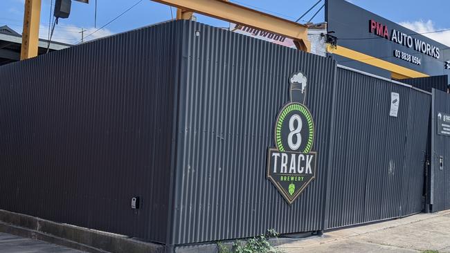 8Track Brewing is set to open in Ringwood in April 2021. Picture: Kiel Egging.