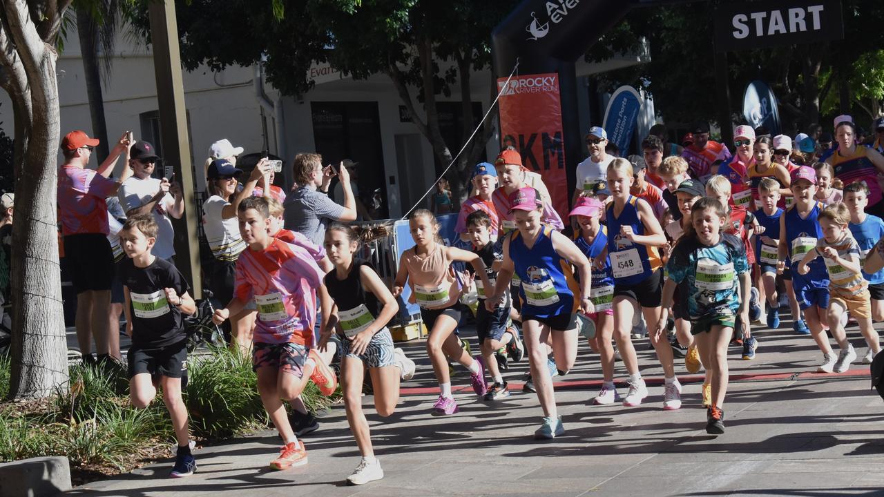 On course at the annual Rocky River Run in Rockhampton on May 18, 2025.
