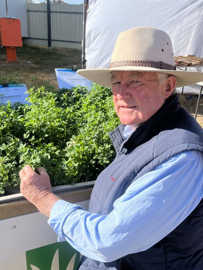 Agronomist Frank McRae of DLF Seeds at Orange. Picture: Nikki Reynolds