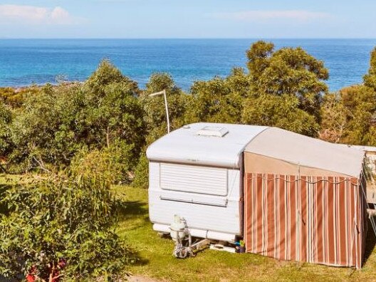 Queens Park camp ground is set to undergo a $750,000 upgrade. Picture: Great Ocean Road Coast and Parks Authority.