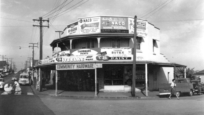 Thistle Corner in the 1950s Supplied by Lutwyche City