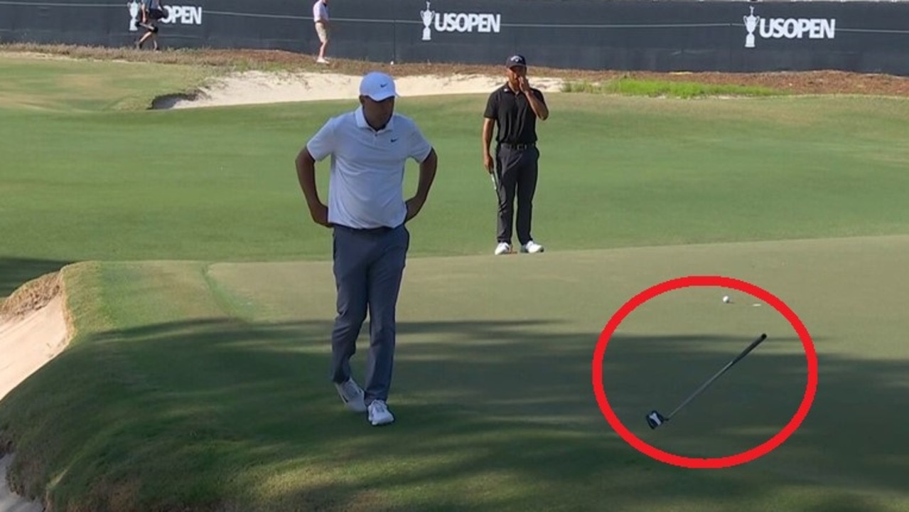 US Open Golf 2025 Second round, leaderboard, Scottie Scheffler tosses