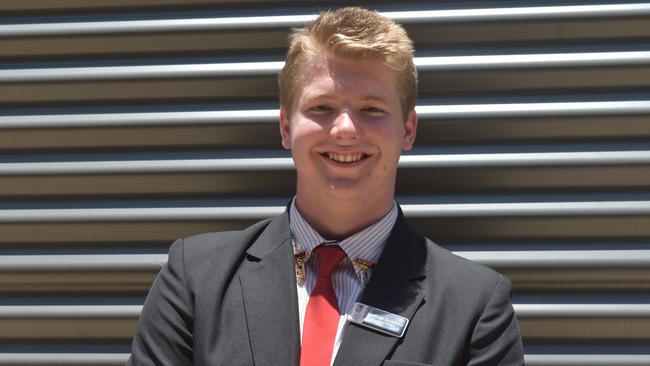 BIG YEAR OF STUDY: Our Lady of the Southern Cross College student Samuel Gillespie. Picture: Sam Turner