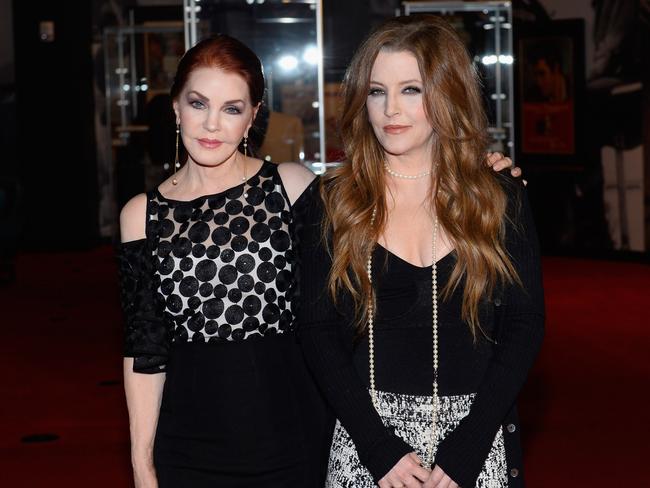 Priscilla and Lisa Marie Presley. Picture: Bryan Steffy/WireImage