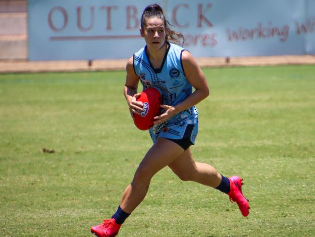 Buffette Dominique Carbone named in the top 15. Picture: Celina Whan AFLNT/Media