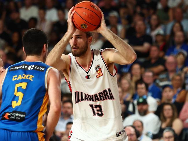 Sam Froling has been a bright light in a tough season for the Hawks. Picture: Getty Images