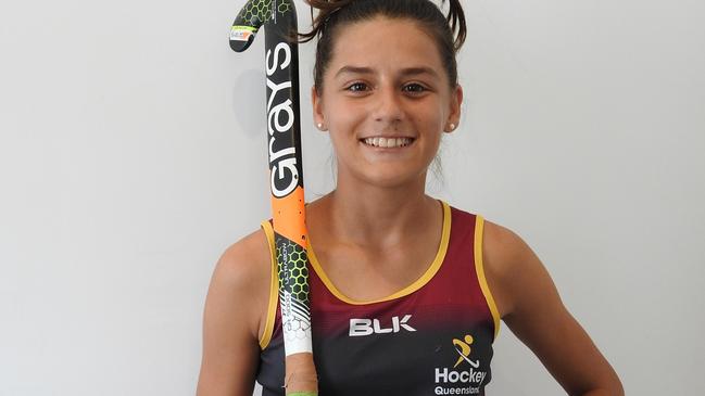 Georgia Harris from Arana Ascot Junior Hockey Club and Kedron SHS has been selected in the Queensland under 15 team.