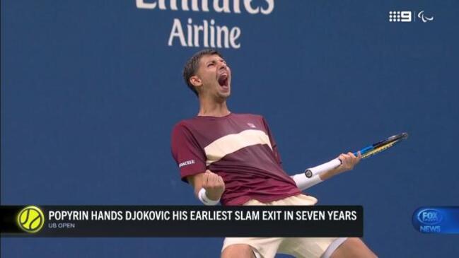 Popyrin produces epic upset over Novak