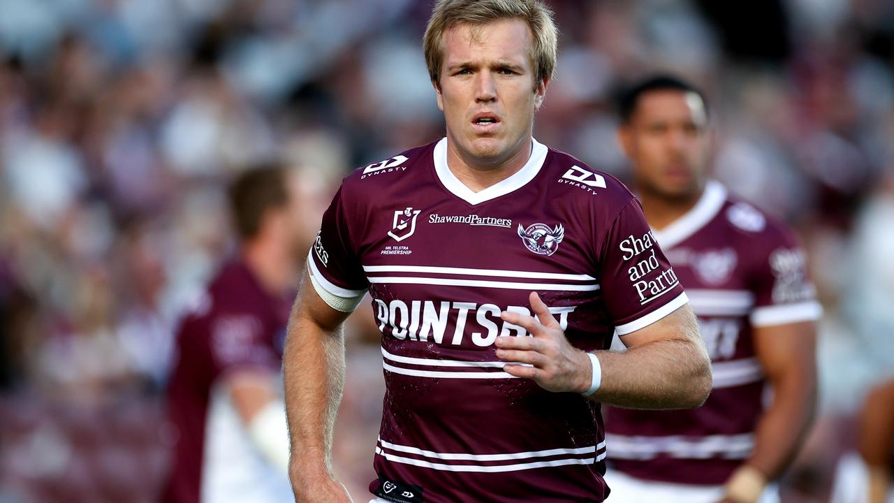 It should be noted that most of the Manly players have no problem with the jersey. by the way. Picture: Cameron Spencer/Getty Images