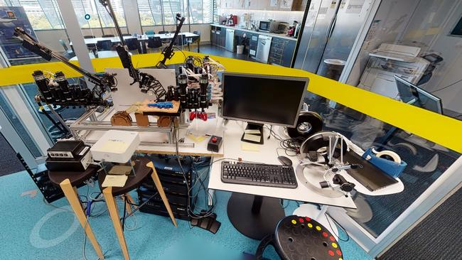 Inside Queensland University of Technology’s Centre for Robotics.