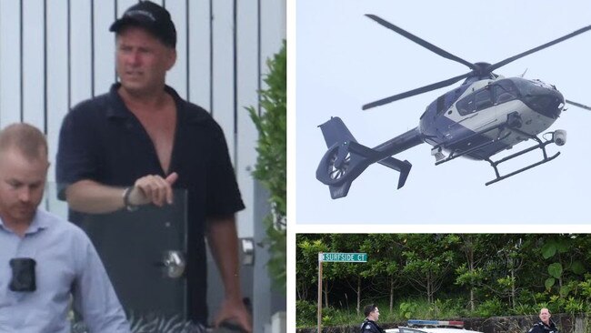 Karl Stefanovic has gone through the afternoon from hell in Queensland after his daughter went missing for an hour, prompting a police helicopter search.