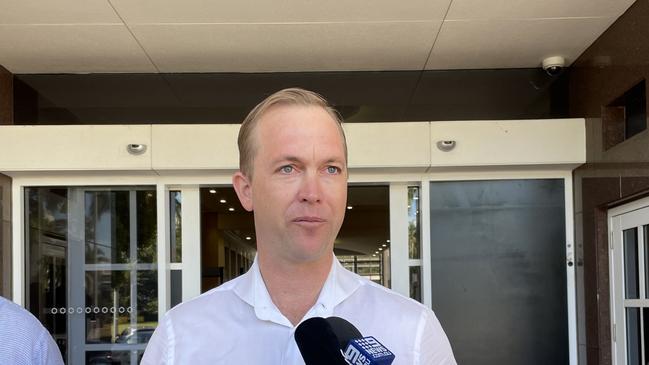 Former Master Builders boss Damien Moriarty. Picture: News Corp Australia