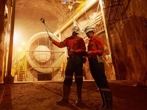 Underground mine at Prominent Hill. Pic: Supplied by OZ Minerals