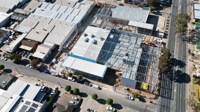 The Jarvis Toyota dealership is being built on the corner of Brighton Rd and Wilton Ave in Somerton Park. Picture: Supplied by Jarvis Group