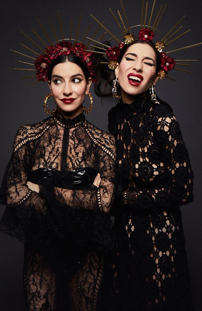 The Veronicas want a chat with Qantas. Picture: Supplied/MTV