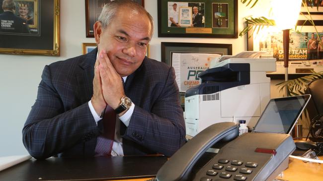 Mayor Tom Tate — a decision to be made on new CEO. Picture Glenn Hampson.