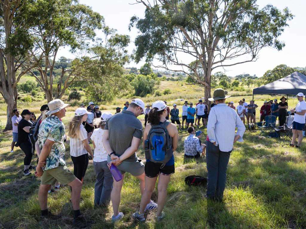 Hike to Heal 2022 launch at Mt Peel Bushland Park, Saturday, February 19, 2022. Picture: Kevin Farmer