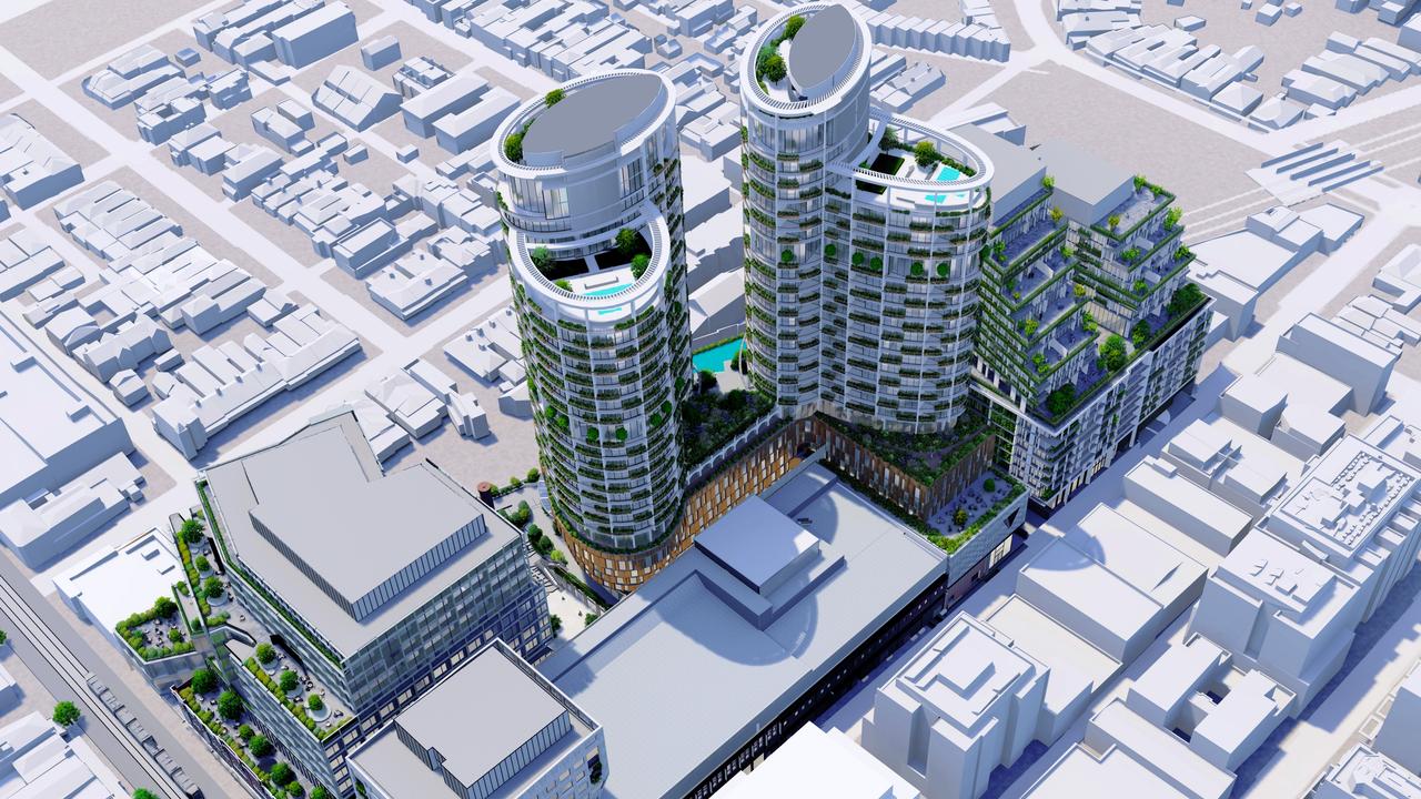 The massive site redevelopment could see brand new towers toppling over Chapel St.