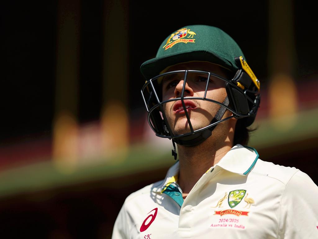 Sam Konstas made an explosive debut for Australia. Picture: Getty Images