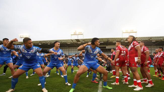 The rivalry between Samoa and Tonga is unlike anything else in rugby league. Picture: Jan Kruger/Getty Images for RLWC