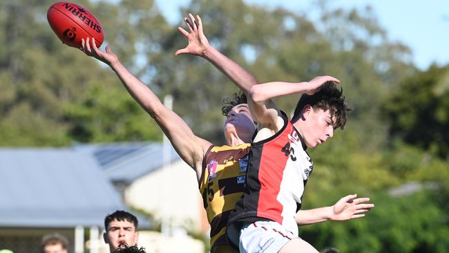 QAFL colts AFL between Aspley and Morningside. Saturday June 8, 2024. Picture, John Gass