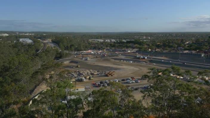 Before and after the Gold Coast light rail