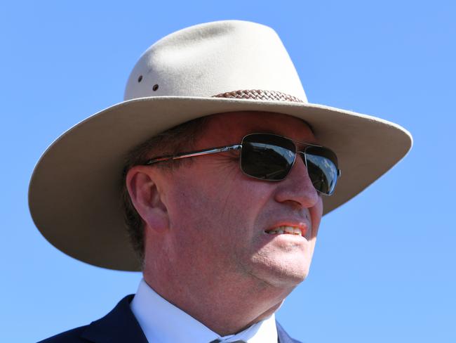 Australia's Acting Prime Minister Barnaby Joyce says Tony Abbott should have kept his views on schools’ funding for a private party room meeting. Picture AAP Image/Lukas Coch