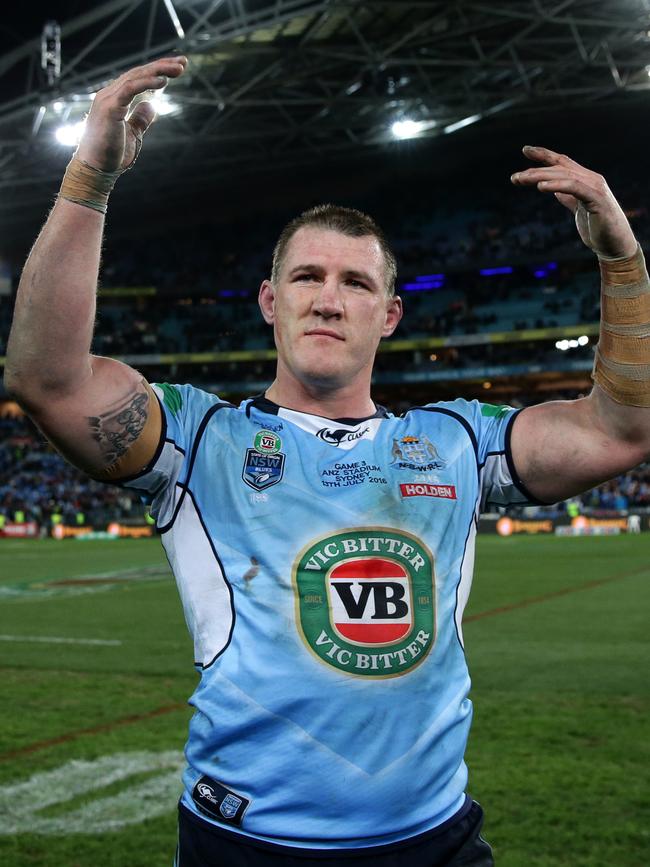 Paul Gallen was a polarising figure when he put on a Blues jersey. Picture: Gregg Porteous