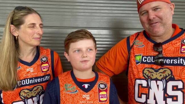 Taipans fan BJ Snowdon reckons the Cairns team can win the NBL