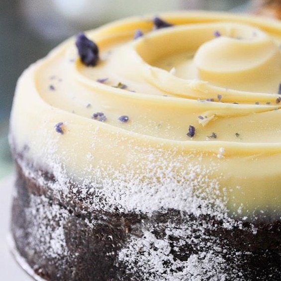 Jocelyn's Provisions' famous chocolate sour cream cake