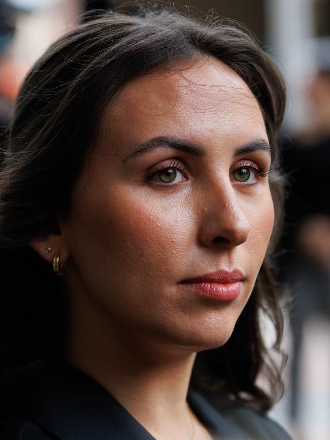 Anna Crenshaw outside court. Picture: NCA NewsWire / Max Mason-Hubers