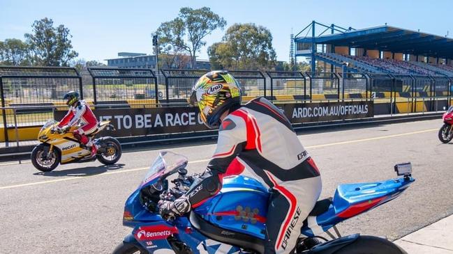 Eric Zhao at Eastern Creek Raceway. Picture: Supplied