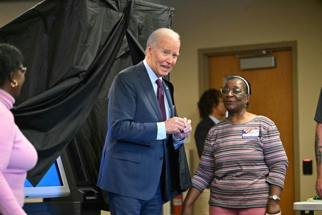 US President Joe Biden cast his vote in Delaware, joining tens of millions of other Americans who have taken the option of early voting