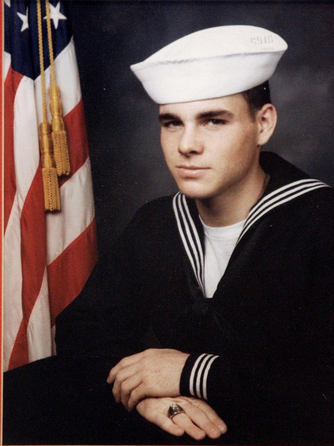 Kenton Campbell in his US Navy days