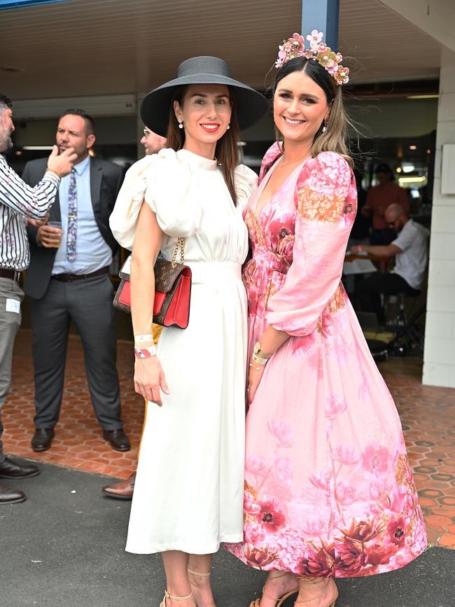 Jess Salerno and Leva Pradal at the Cairns Cup on Saturday. Photo by Emily Barker