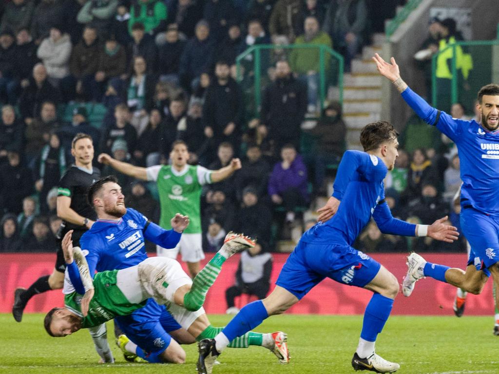 Moments before landing. Picture: Getty Images