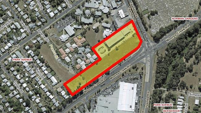 A shopping centre complex and service station was approved in 2017 for 337-341 Yaamba Rd, North Rockhampton.